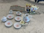 Vintage 1998 Madeline Miniature Porcelain Tea Set Accessories Lot