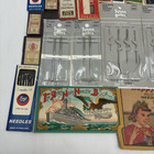 Vintage Sewing Needle Books Advertising Usa Hand Sewing Needle Notions Lot Pins