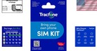 Tracfone 3-in-1 Prepaid Sim Card    15 mo Plans   4g Lte 5g Nationwide Coverage