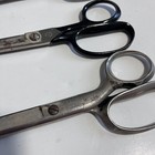 Vintage Lot 6 Pairs Shears Scissors Wiss Clauss Sta Sharp Singer Pinking Sewing