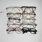 Lot Of 10 Vintage Eyeglass Frames Mixed Styles New Old Stock 003