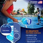 Pickleball Paddle Set Of 2     Usapa Approved Lightweight Graphite Pickleball R   