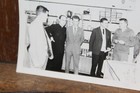 Vintage Photo 1950 s Us Airman Priest Shop
