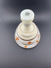 Vintage Perfume Decanter W Stopper  8    Tall W matching Dish  4 Smells Of Perfume