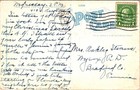 Postcard American Indian Statue Boston Art Museum Massachusetts D43