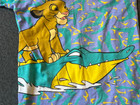 Disney Lion King Vintage Simba Riding A Crocodile Romper Toddler 90s Blue Green