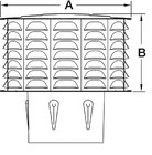 Ameri-vent 4cw Cap universal Vent 4in  Made In Mexico