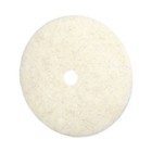 Boardwalk 4027nat 27  Dia Natural Burnishing Floor Pads - White  5 ct  New