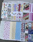 Huge Lot 12x12 New       Scrapbook Paper Collection Kits Doodlebug Echo Park Photo