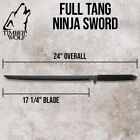 Timber Wolf Full-tang Ninja Sword   17 1 4  Blade   Abs Scabbard   Overall 27 