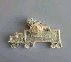 Vtg  Camco Diesel Truck Pin W  Guardian Angel Goldtone 
