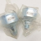 Gast Ac990 1 2  Npt Air Actuated Motor Muffler Lot Of 2
