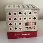 Vintage Arrco Battery Operated Automatic Playing Card Shuffler With Box
