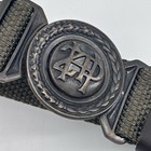 Vtg Polish Scouting Belt   Bronze Buckle Zwi  zek Harcerstwa Polskiego    56 Poland