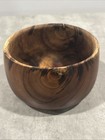 Vtg Kamaaina Woods Honokaa Hawaii Koa Wood Bowl 5    Hand Turned Signed Shimmers   