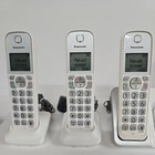 Panasonic Kx-tgd530 Cordless Phone W  Answering Machine  3 Handsets White  Works