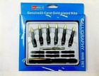 Calligraphy Fountain Pen Set 6 Nibs And 1 Pen 22 Carat Gold Plated Best Quality