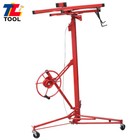 16ft Drywall Lift 150 Lb Plasterboard Hoist Lifter Carrier Safety Lock Red Us