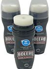 3 Pk Bolero Liquid Shoe Polish Black Shine Protect Waterproof 60ml Color Renewal