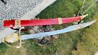 36  Blade Hand-forged Replica Dussack Sword-full Tang Rosewood Handle With Brass