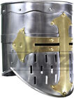 Medieval Templar Crusader Knight Armor Helmet Greek Roman Spartan Armour