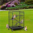  37  4 Levels Ferret Cage Guinea Pig Chinchilla Small Animal House W  Feeder
