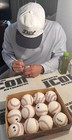 Connor Joe Signed Official Major League Baseball Bas Coa Reds Usd Toreros Auto d