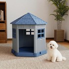 Dog House Indoor Outdoor Durable Large Dog Shelter With Outside Dog Kennel