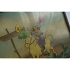 1938 Walt Disney Production Cel Ferdinand The Bull Courvoisier Original Art