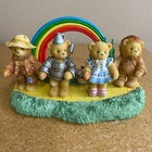 1998 Wizard Of Oz Follow The Yellow Brick Road Cherished Teddies Collectors Set