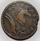 1786 New Jersey Copper Colonial Coin - Maris 24-p