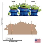 Aliens  toy Story 5  Lifesize  Cardboard Cutout Standup Standee Pixar Disney