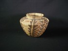 An Early Panamint Polychrome Bottleneck Basket  Native American Indian  C  1900