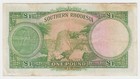 Southern Rhodesia 1 Pound 1951 P10f King George Cochran   Munro Zimbabwe Ruins