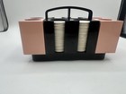 Vintage The Riviera Dennison Poker Chip Rack Pink And Black