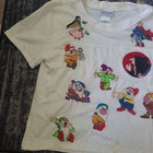 Vintage Embroidered Snow White Seven Dwarfs 90s Disney Single Stitch Check Pics