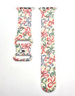 Replacement Apple Watch Band - Soft Silicone - Colorful Bows - Size 38-49mm