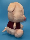 Vtg Sanrio Hello Kitty Squeaky Pippo Satin Nylon Pig Plush 8    Rare Htf 1995