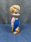 Vintage Rubber Squeaky Toy Jl Prescott Co Boy Birdhouse 1968 - Strong Squeaker 