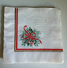 Vintage    merry Christmas    Paper Napkins Set Of 18 Unused
