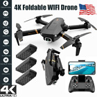 2023 New Rc Drone With 8k Hd Dual Camera Wifi Fpv Foldable Quadcopter  3 Battery