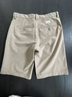 Vineyard Vines Performance Shorts Boys Size 16 Tan Golf Adjustable Waist 