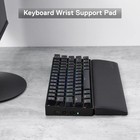 Redragon P035 Meteor S Computer Keyboard Wrist Rest Pad  60  Compact  Black