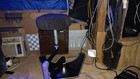 Vintage Heavy Duty Double Swingarm Swivlstool Dentist Chair Attachment  
