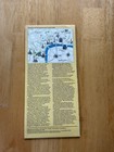 Vintage 1985 Britain Christian Heritage Map British Tourist Authority Guide