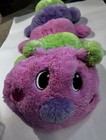 Dan Dee Collectors Choice Caterpillar Plush 28    Purple green pink