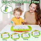 Magnetic Drawing Board For Toddlers 1-3 Years   Color Erasable Doodle Pad   P   