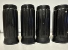8 Black Rubber Handle Grips 3 5    X 1 5    Hole Opening 5 8    Foosball Gaming