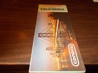 1971 Conoco California Vintage Road Map