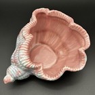 Vintage Royal Haeger  mauve Agate  Conch Shell Planter     Excellent Condition